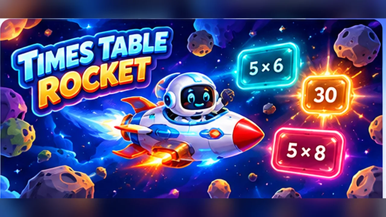 Times Table Rocket cover art